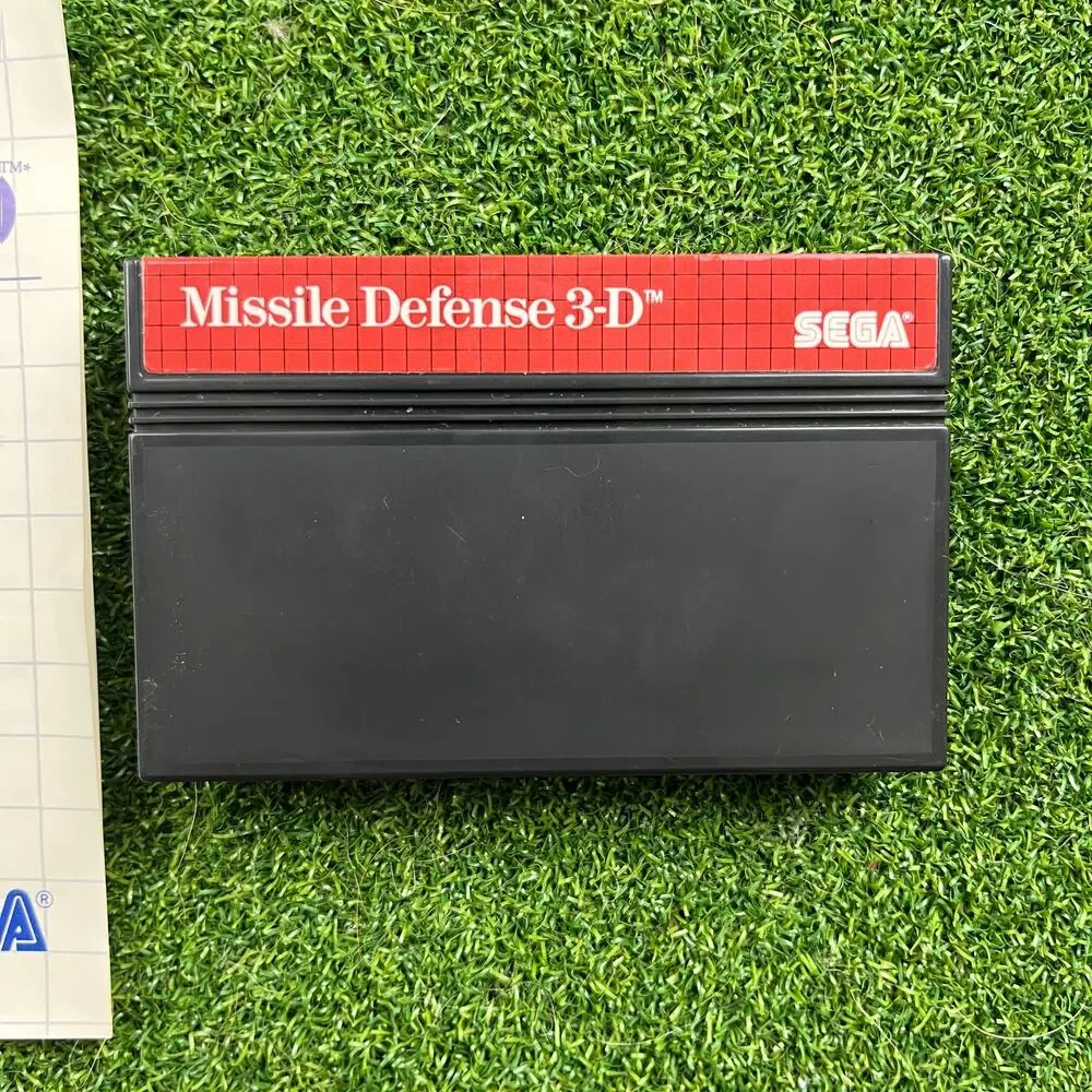 Missile Defense 3-D Sega Master System Game 1987